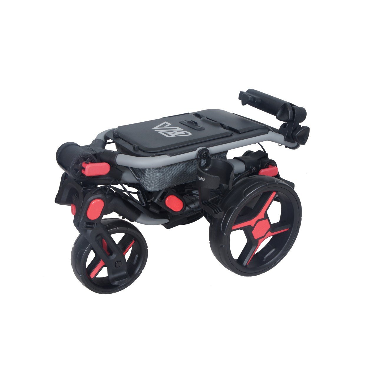 Axglo Tri-360 V2 manuální vozík, šedo/červený
