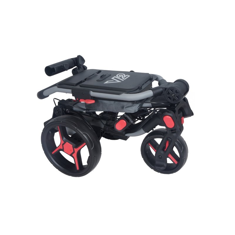 Axglo Tri-360 V2 manuální vozík, šedo/červený