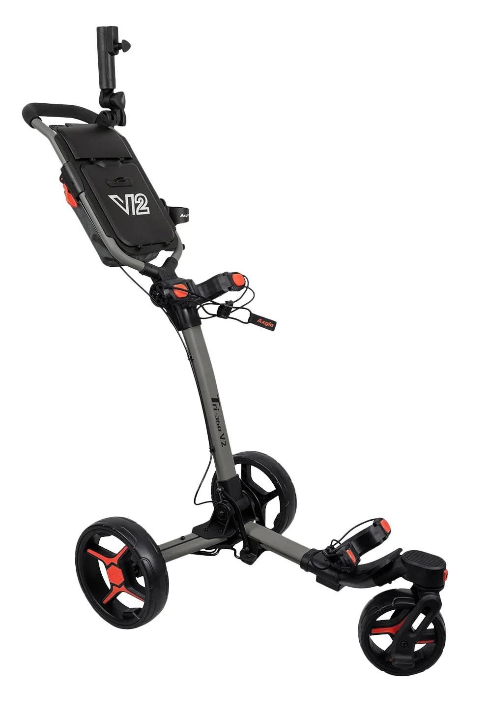 Axglo Tri-360 V2 manuální vozík, šedo/červený