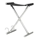 JuCad Carbon Golfer Seat stolička na vozík, stříbrná