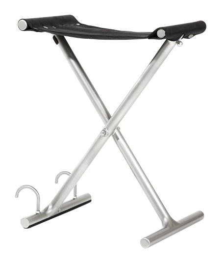 JuCad Carbon Golfer Seat stolička na vozík, stříbrná