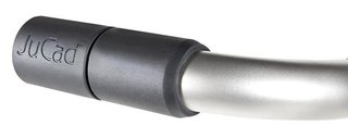 JuCad Rubberized Handle pogumovaná rukojeť, titanium