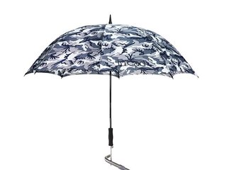 JuCad teleskopický golfový deštník 68" s pinem, šedá camouflage