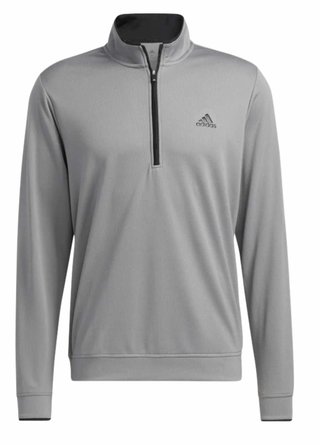 Adidas Quarter Zip pánská mikina, šedo/černá