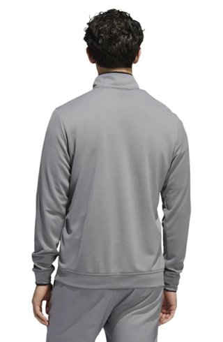 Adidas Quarter Zip pánská mikina, šedo/černá