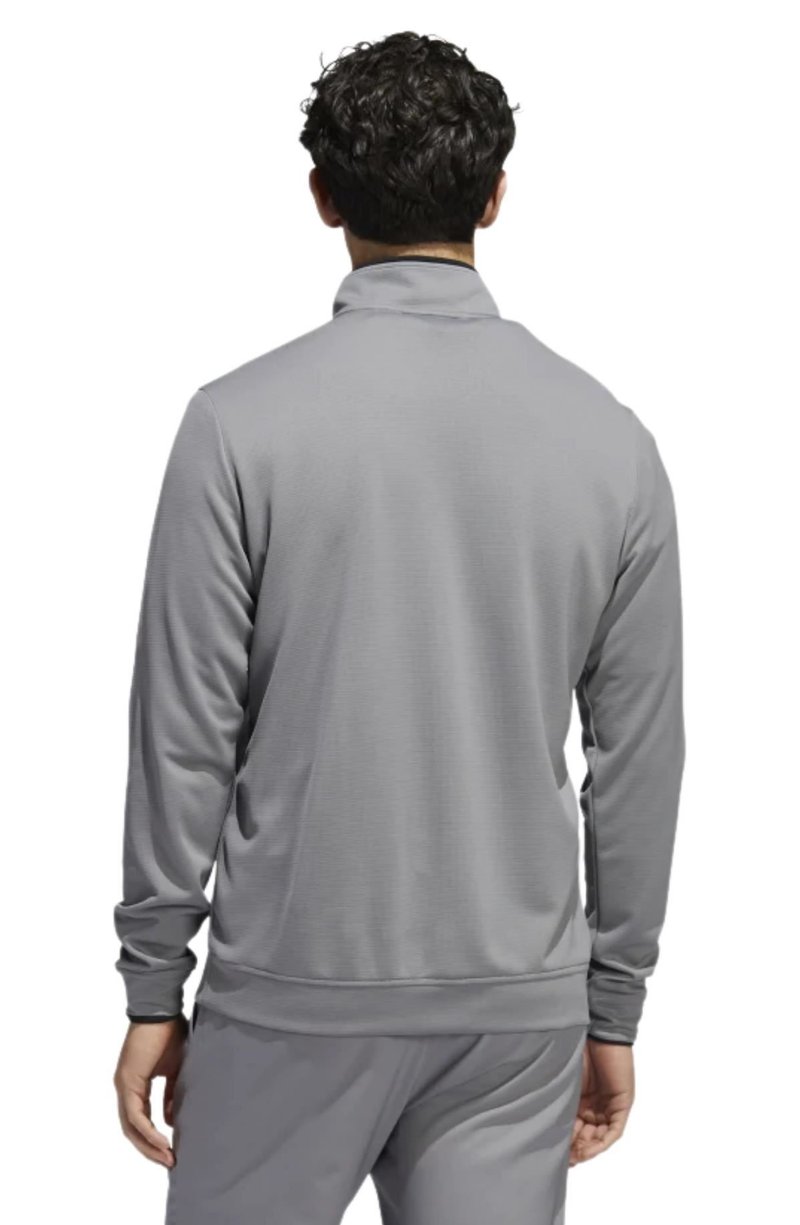 Adidas Quarter Zip pánská mikina, šedo/černá