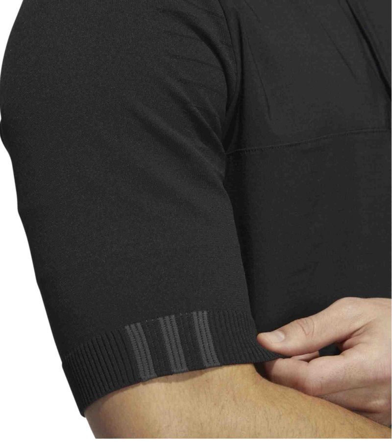 Adidas Primeknit Statement 1/4 Zip pánská mikina, černá