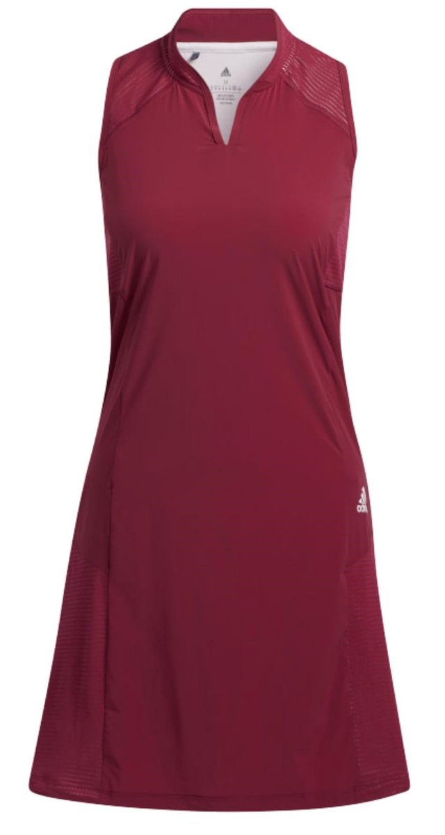 Adidas Sport Heat.Rdy golfové šaty, burgundy
