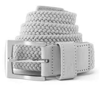 FootJoy Braided pánský opasek, šedý