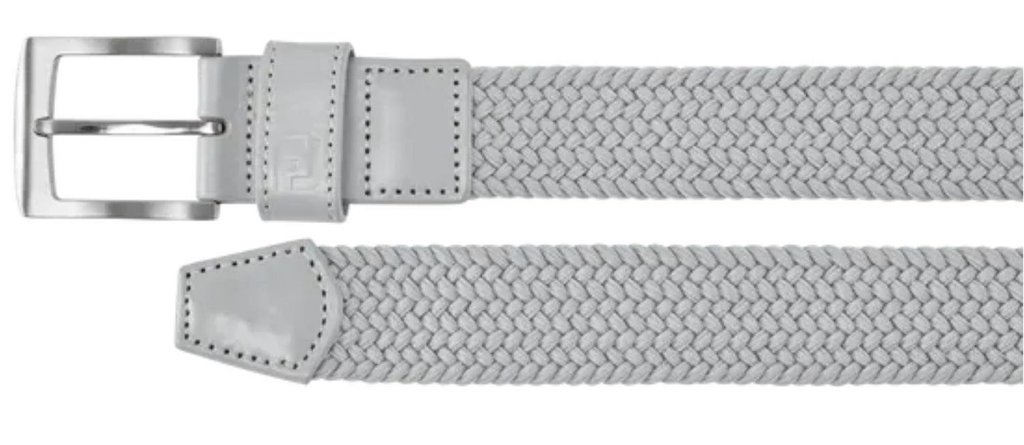 FootJoy Braided pánský opasek, šedý