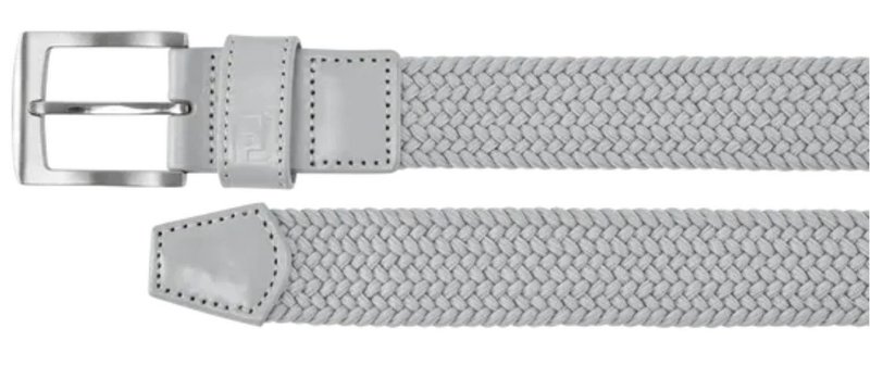 FootJoy Braided pánský opasek, šedý