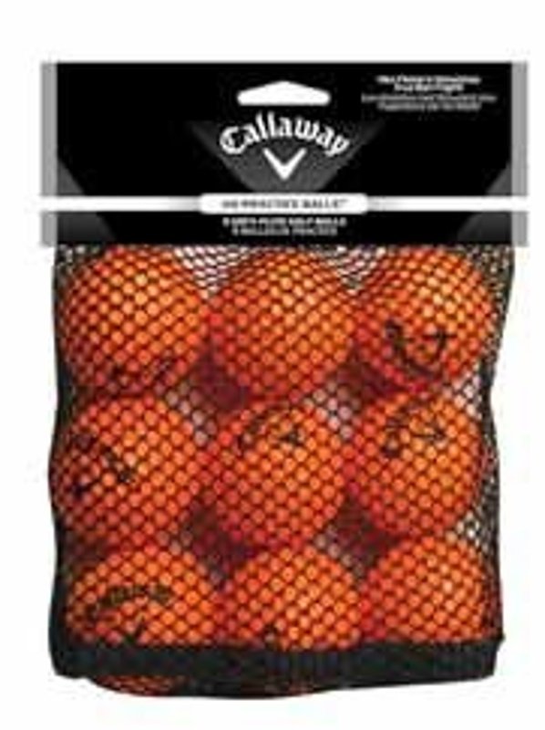 Callaway HX tréninkové míčky, 9 ks