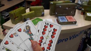 Golfové hrací karty pro Canastu, edice Klasik