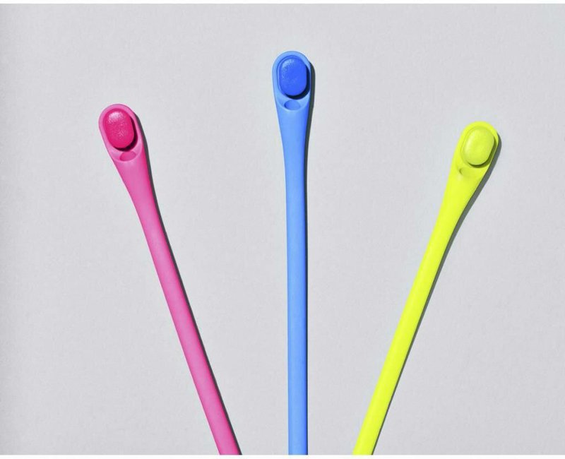 Hickies (14ks) - barevné/neon elastické tkaničky, neon multi