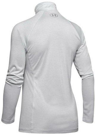 Under Armour New Tech 1/2 Zip Twist dámská lehká mikina, šedá