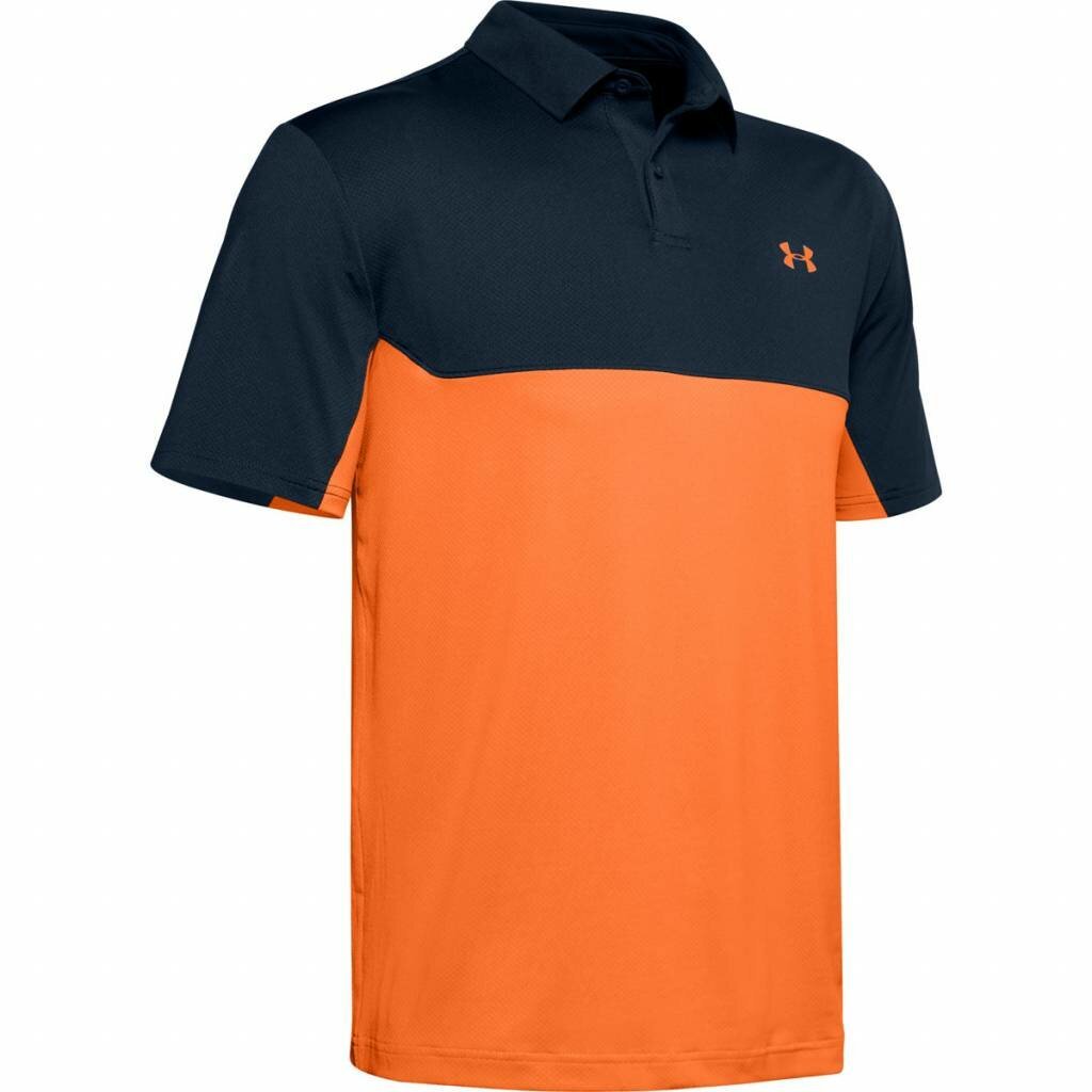 Under Armour Performance Polo 2.0 Colorblock pánské polo, academy/orange