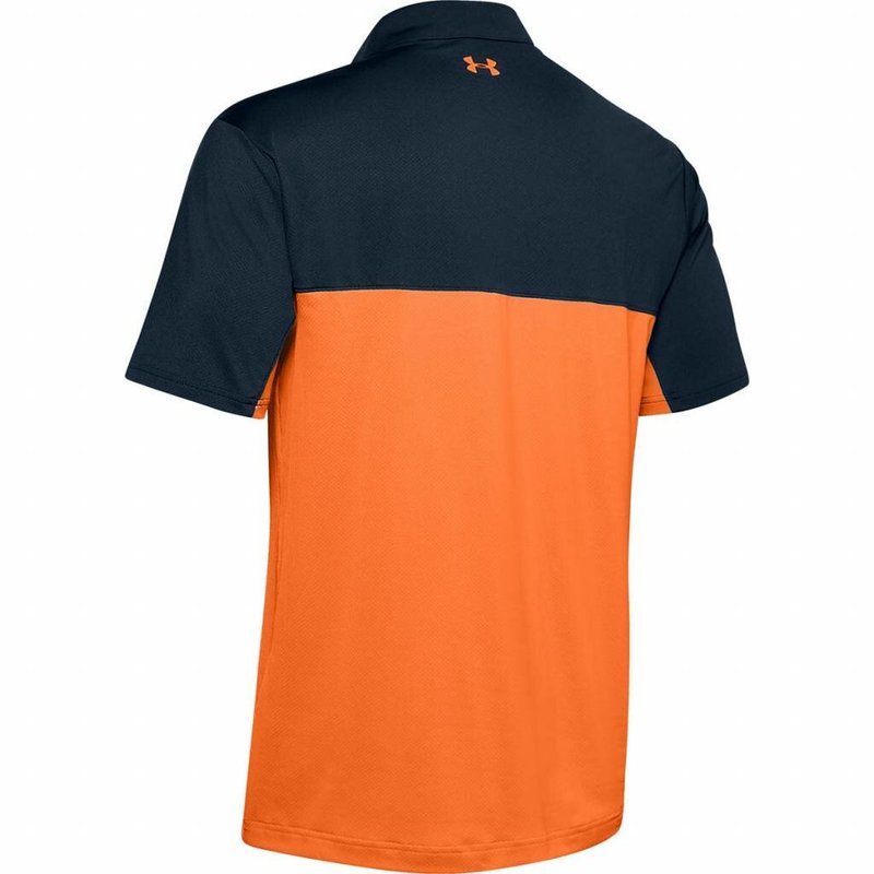 Under Armour Performance Polo 2.0 Colorblock pánské polo, academy/orange