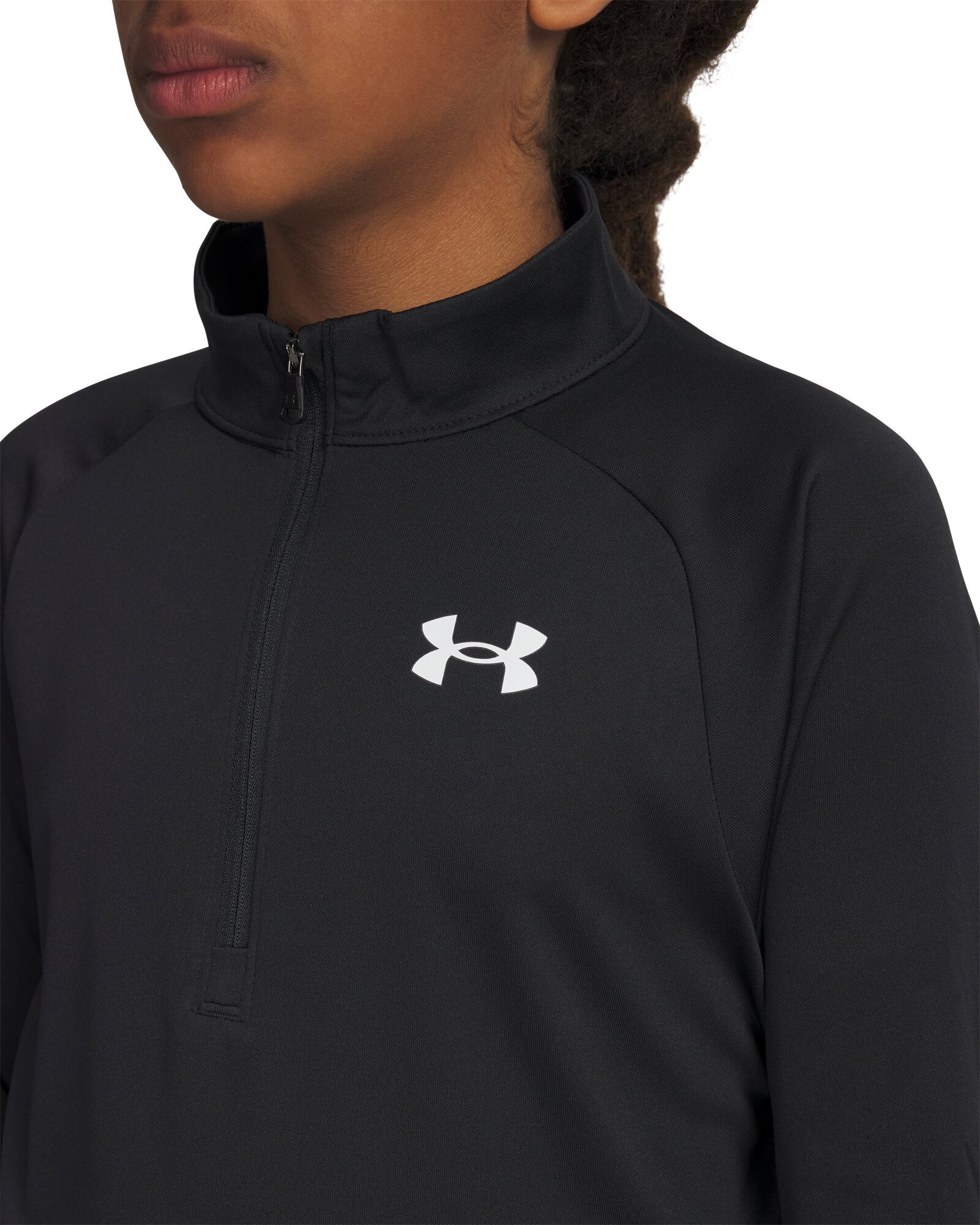 Under Armour Tech 2.0 1/2 Zip dětská mikina, černá