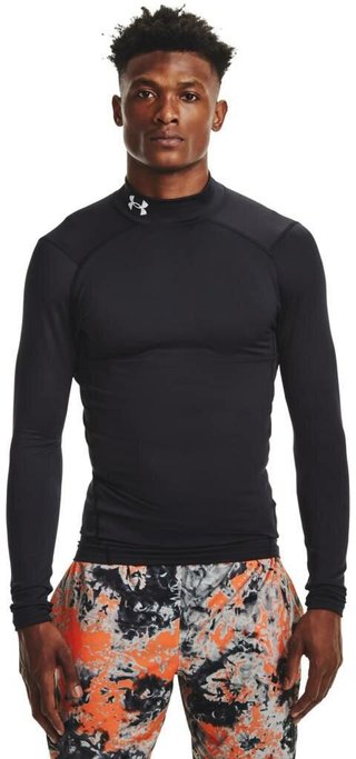 Under Armour ColdGear® Compression Mock pánský top, černý