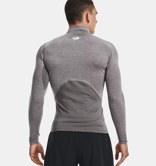 Under Armour ColdGear® Compression Mock pánský top, šedý