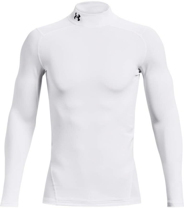 Under Armour ColdGear® Compression Mock pánský top, bílý