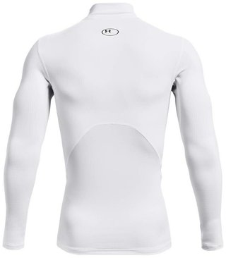 Under Armour ColdGear® Compression Mock pánský top, bílý