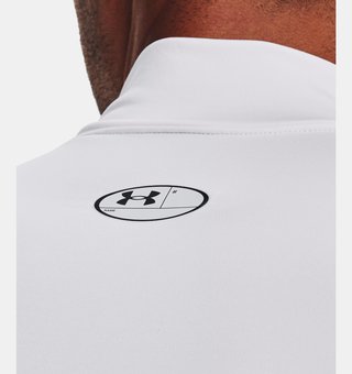 Under Armour ColdGear® Compression Mock pánský top, bílý