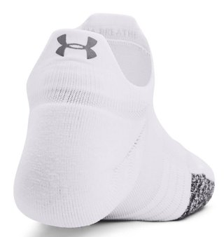 Under Armour Breathe 2 No Show Tab dámské ponožky, 2páry, bílé