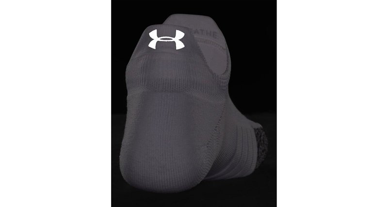 Under Armour Breathe 2 No Show Tab dámské ponožky, 2páry, bílé