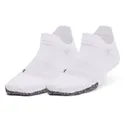 Under Armour Breathe 2 No Show Tab dámské ponožky, 2páry, bílé