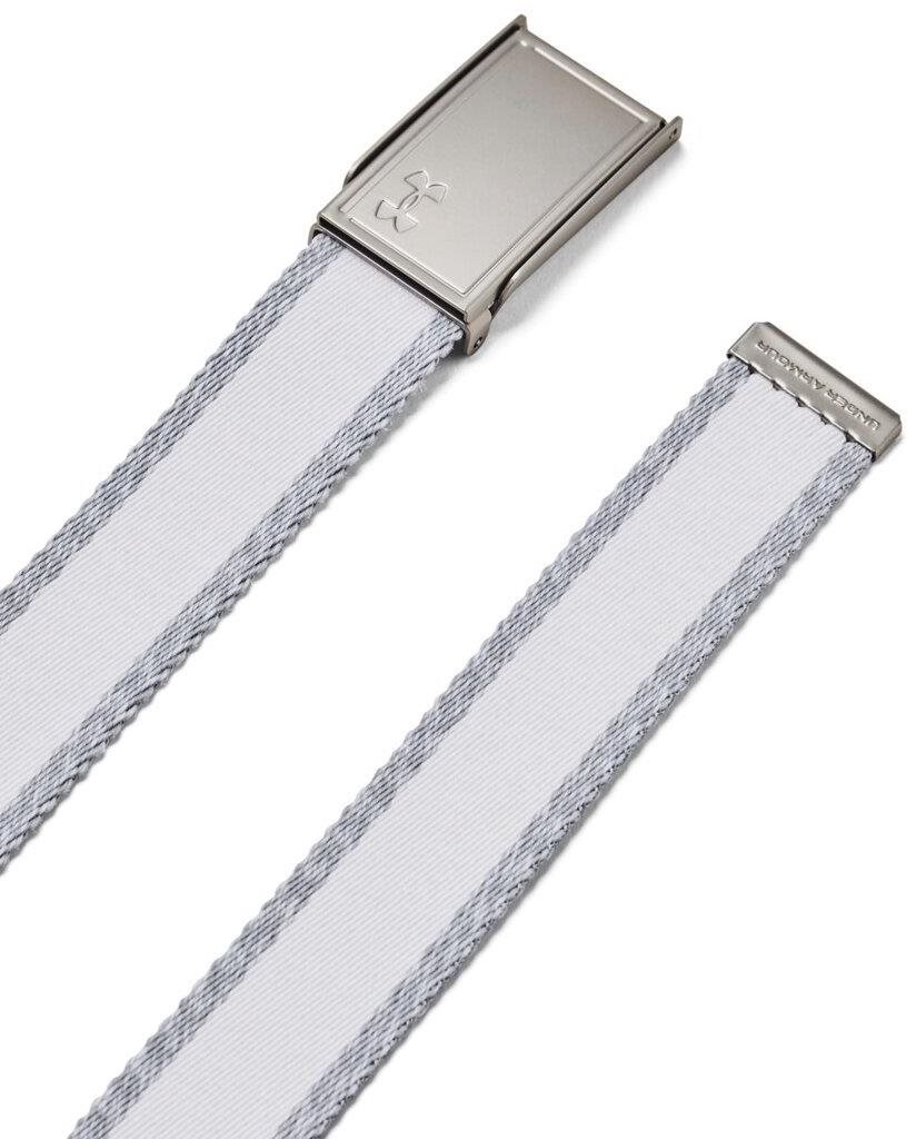 Under Armour Webbing Reversible dámský opasek, bílý