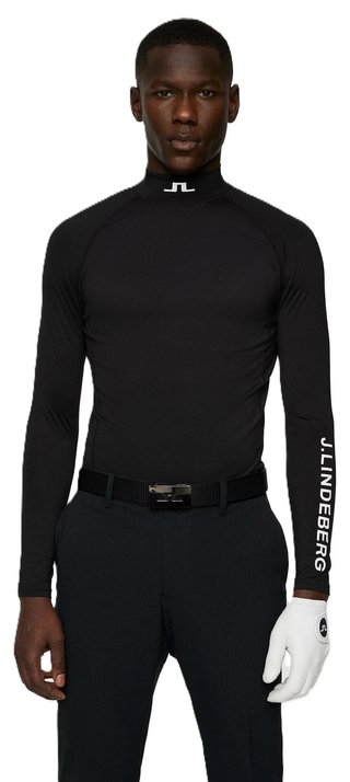 J.Lindeberg Aello Soft Compression pánský top, černý