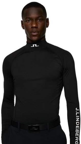 J.Lindeberg Aello Soft Compression pánský top, černý