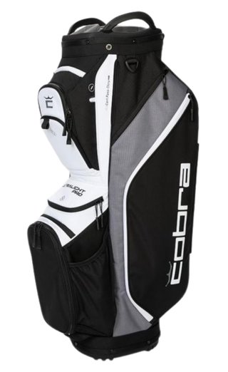 Cobra Ultralight Pro cart bag, černo/bílý