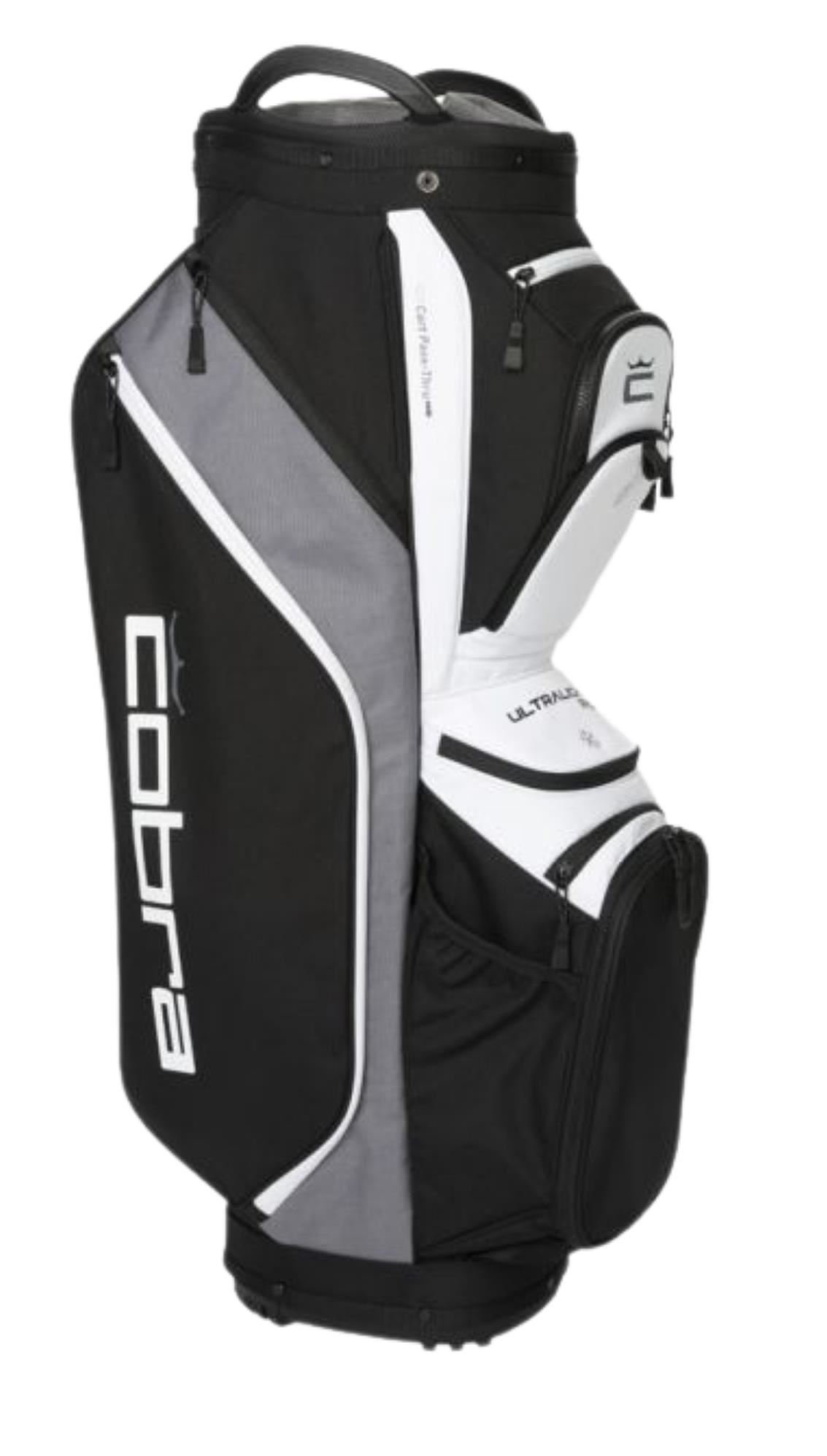 Cobra Ultralight Pro cart bag, černo/bílý