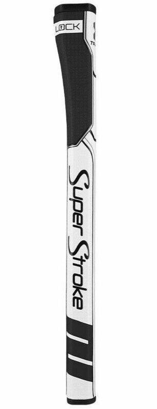 SuperStroke Traxion Wrist Lock putter grip, černo/bílý