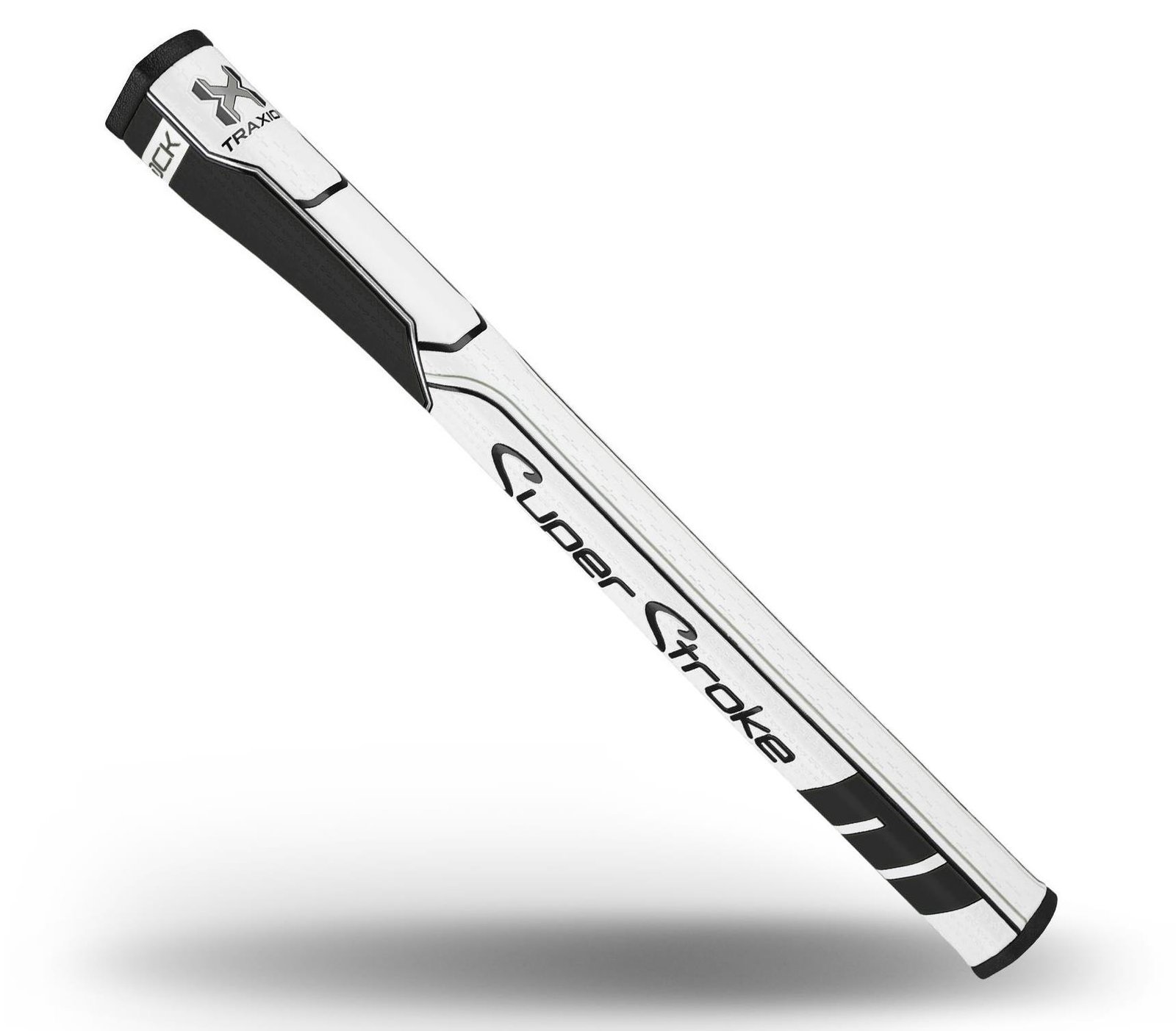SuperStroke Traxion Wrist Lock putter grip, černo/bílý