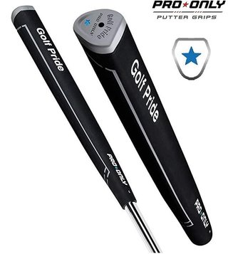 Golf Pride Pro Only Blue Star 81cc putter grip, černý