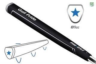 Golf Pride Pro Only Blue Star 81cc putter grip, černý
