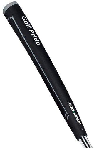 Golf Pride Pro Only Green Star 88cc putter grip, černý