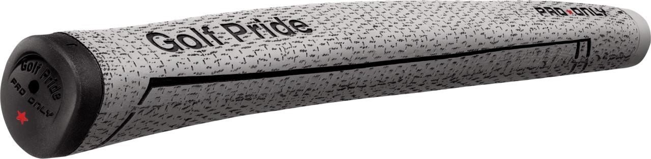 Golf Pride Pro Only Cord Red Star 72cc putter grip, šedý