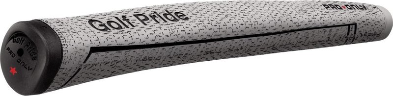 Golf Pride Pro Only Cord Red Star 72cc putter grip, šedý