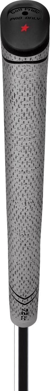 Golf Pride Pro Only Cord Red Star 72cc putter grip, šedý