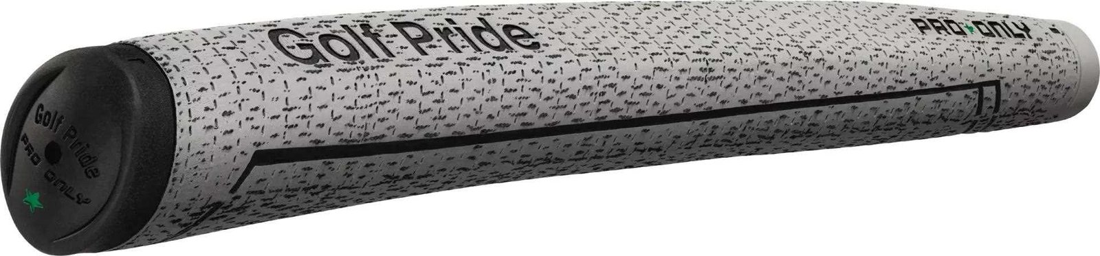 Golf Pride Pro Only Cord Green Star 88cc putter grip, šedý