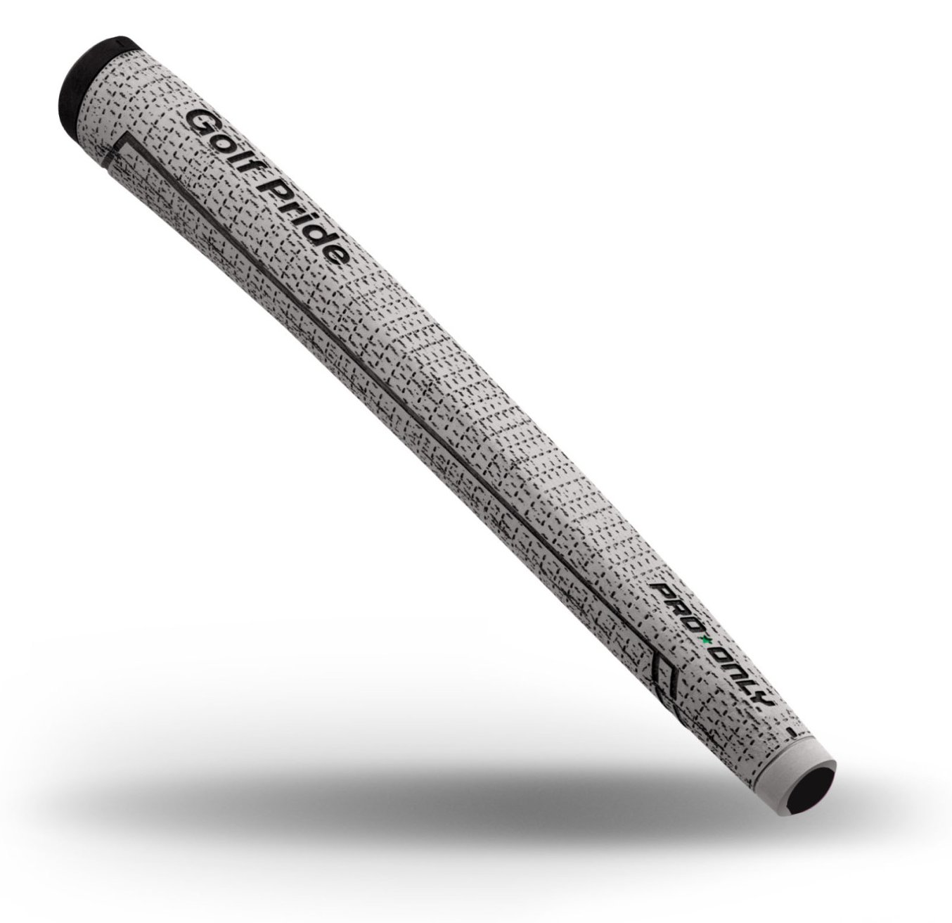 Golf Pride Pro Only Cord Green Star 88cc putter grip, šedý