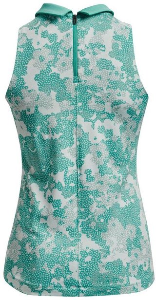Under Armour Zinger Rise Slvls Polo dámské polo bez rukávů, zelené
