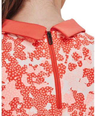 Under Armour Zinger Rise Slvls Polo dámské polo bez rukávů, oranžové