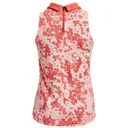 Under Armour Zinger Rise Slvls Polo dámské polo bez rukávů, oranžové