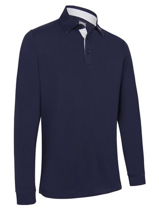 Callaway Long Sleeve Performance pánské polo, tmavě modré