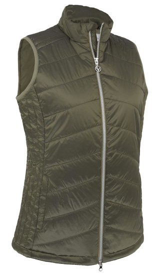 Callaway Primaloft Quilted dámská vesta, industrial green